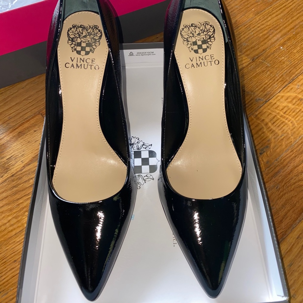 3 1/2 inch Vince Camuto VC-Savilla heels.